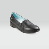 Mariana - Zapato Casual de Piel de Venado con Borrego Negro Jarking